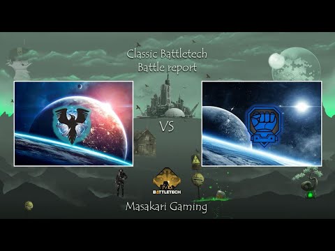 Classic Battletech - Battle Report - Mercenaries vs Lyran Commonwealth