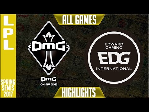 OMG vs EDG Highlights All Games - LPL Spring Semifnals 2017 - OMG vs EDG All Games