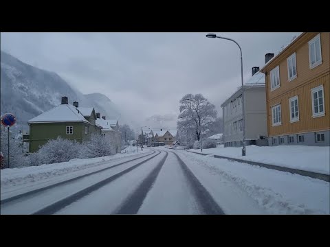 Rjukan Norway Road Trip in Jan 2022