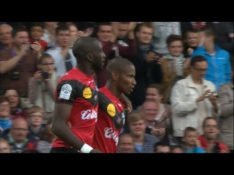 But Mustapha YATABARE (16') - EA Guingamp - FC Lorient (2-0 - 2013/2014