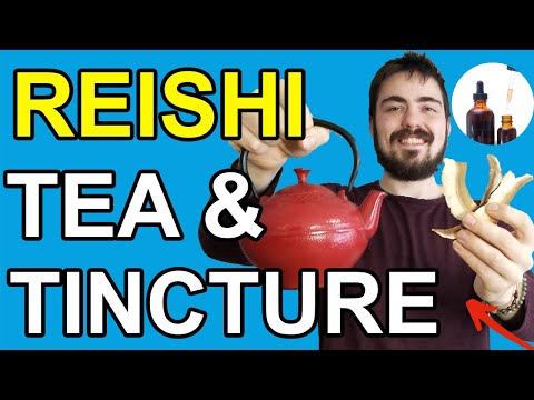 Making Reishi Mushroom Tea and Tincture - HOW TO COMPLETE GUIDE