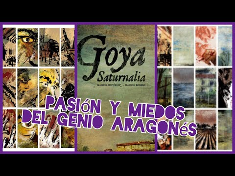 Goya. Saturnalia. Pintura, cómic y dolor (Cascaborra) Reseña rápida