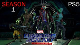 TELLTALE: GUARDIANS OF THE GALAXY [2017] - SEASON 1 [FULL GAME] (Gameplay, PS5, No Commentary)