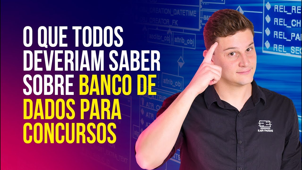 Banco de Dados para Concursos - Aula de Informática