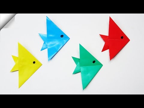 DIY paper crafts Paper Fish