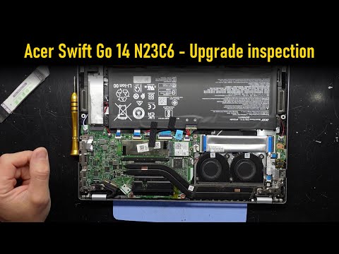 Acer Swift Go 14 N23C6 Upgrade inspection