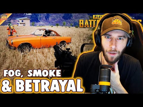 A Game of Fog, Smoke, and Betrayal ft. Halifax, Swagger, & Boom - chocoTaco PUBG Erangel Squads