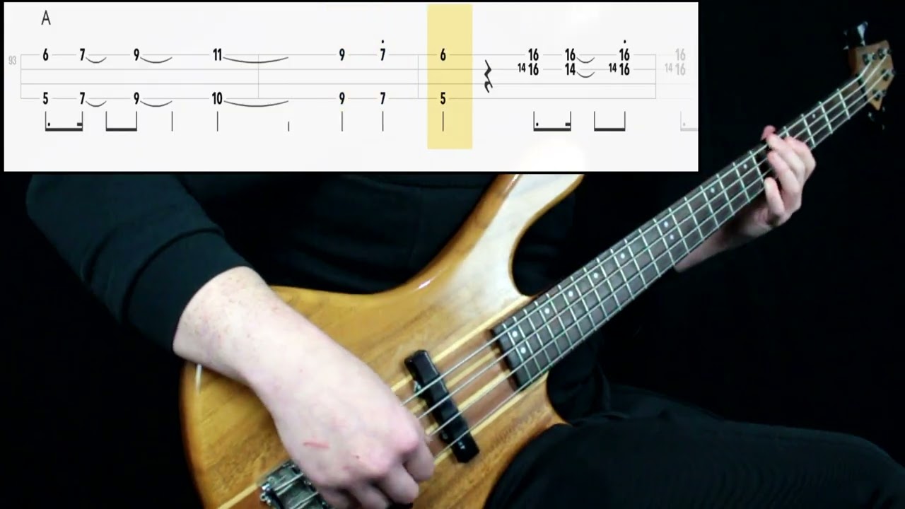 Sebastian Sanhueza - Jefe Final (Bass Only) (Play Along Tabs In Video)