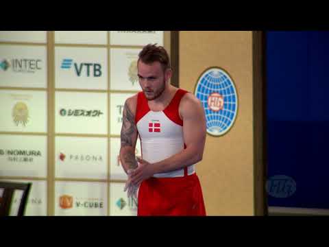STEFFENSEN Rasmus (DEN) M - 2019 Trampoline Worlds, Tokyo (JPN) - Qualification Tumbling R2