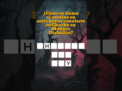 🔪 Si lo sabes...adivina el nombre.😱