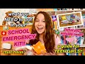 What You Need To Put In Your SCHOOL EMERGENCY KIT A Guide For Teen Girls