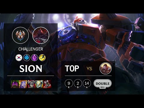 Sion Top vs Jayce - KR Challenger Patch 11.5