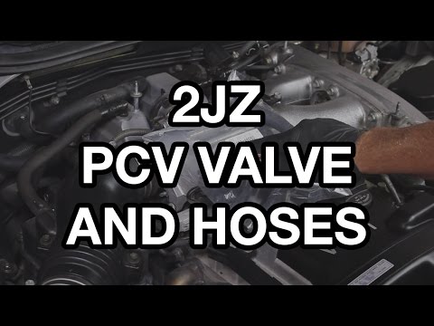 2JZ-GE PCV Valve and Hose Replacement