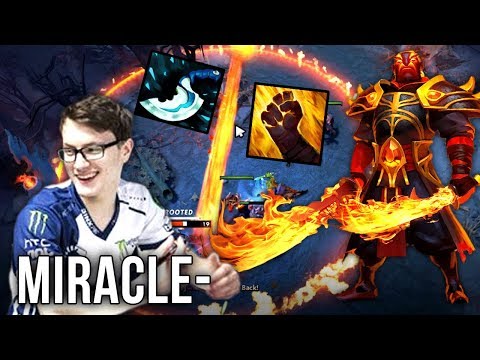 Miracle- IMBA Ember Spirit - Blink Dagger Meta Build - Dota 2 Gameplay