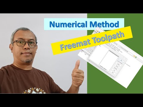Numerical Method - Freemat toolpath