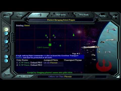 X-wing vs. TIE Fighter - Protect Escaping Rebel Frigate - Rebels