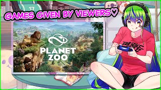 【Planet Zoo】Mona wants animals to heal.
