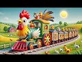 Cartoon Cartoon Toy Factory Train Choo Choo Train Toy Train For Children Car Cartoon