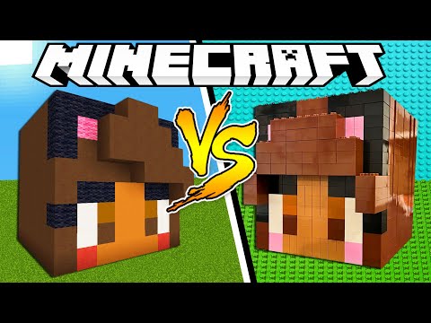 EPIC SHOWDOWN: LEGO HOUSE VS MINECRAFT HOUSE!