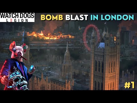 London in Danger| Watch Dog Legion Gameplay In Hindi #1 #watchdogslegion #london #attack #bombblast