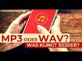 WAV oder MP3 kaufen Was klingt besser WAV oder MP3 kaufen Was klingt besser