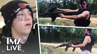 Lil Xan: Disturbing Threat Video | TMZ Live