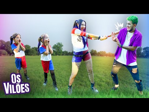The villains in: Harley Quinn Meets Her Daughters - The Movie | Larissa Gaino