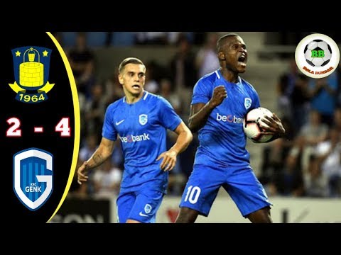 BRONDBY (2-4) GENK, All Goals & Highlights | UEFA Europa League
