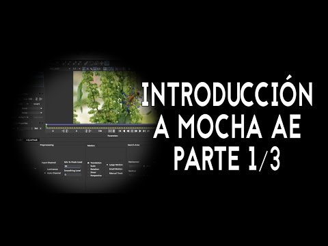 Introducción a Mocha AE - Parte 1/3 (Motion Tracking tutorial)