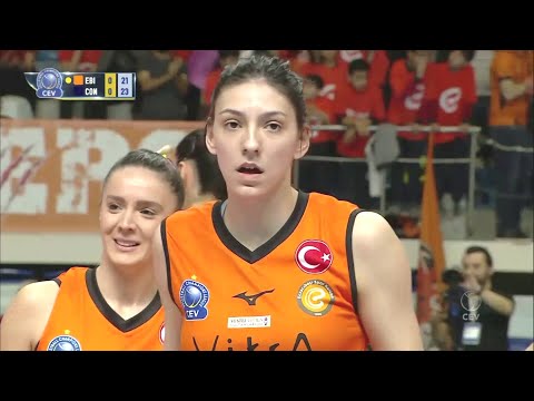 Tijana Boskovic | 2019.03.19 CEV Champions League | Quarter Final | EBI vs CON (6-1)