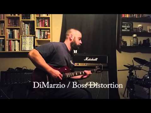 Les Paul Pickup Comparison: DiMarzio Super Distortion DP100 vs. Gibson 498T