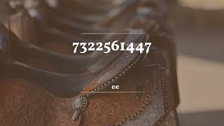 How to Read The Serial Number on a Harris Saddle