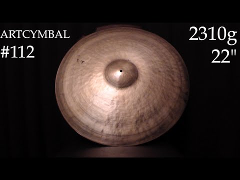 2310g 22" [ARTCYMBAL #112] by Manabu Yamamoto