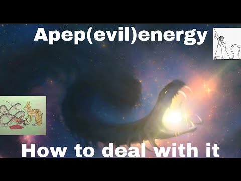 Ramessu MeriAmun: Repulsing Evil( words of power to reject Apep (evil) energy). 🐍