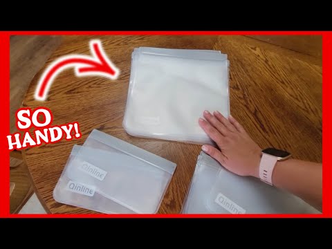 We stopped using plastic sandwich bags after getting these!