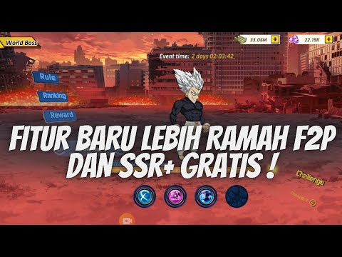 UPDATE LEBIH RAMAH F2P DAN SSR+ GRATIS - OPM ONE HIT ONE KILL