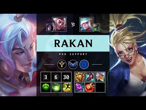 Rakan Support vs Janna - EUW Diamond Patch 25.10