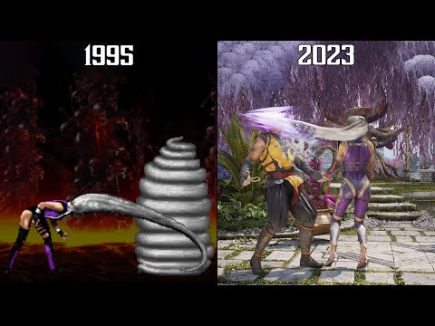 Sindel "Hair Whip" Evolution - Mortal Kombat 3-12 (1995-2023) 4K