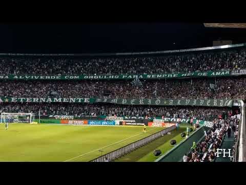 Coritiba 1 x 0 América - Torcida no fim do jogo (É tradição não é moda e Cooooxaaaa)