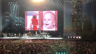 Kenny Chesney Living the Fast Forward and Young in Detroit