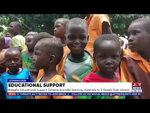 Bataglia Educational Support Scheme Donates Learning Materials to 3 Sissala East Schools