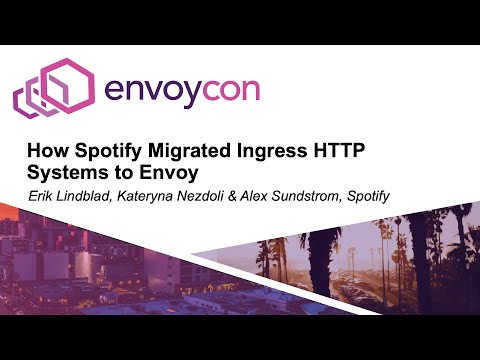 How Spotify Migrated Ingress HTTP Systems to Envoy- Erik Lindblad, Kateryna Nezdoli & Alex Sundstrom