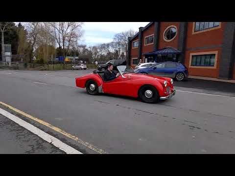 Lot 43  - 1956 Triumph TR3