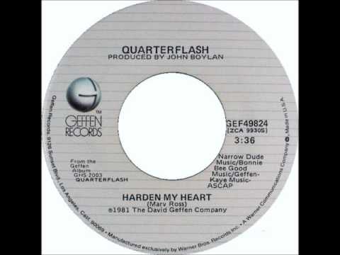 Quarterflash - Harden My Heart, 1981 Geffen Records.