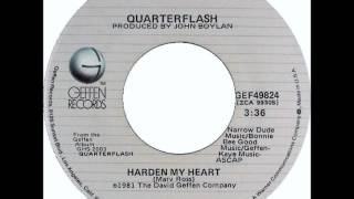 Quarterflash - Harden My Heart, 1981 Geffen Records.