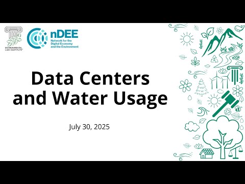 Data Centers and Water Usage