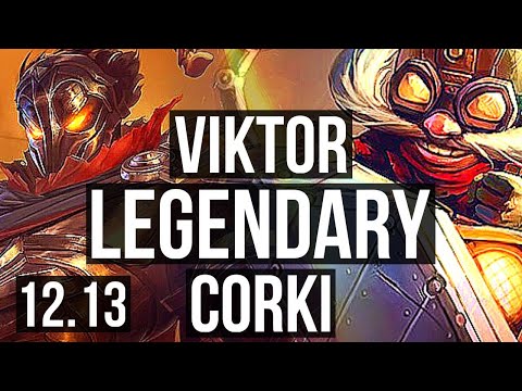 VIKTOR vs CORKI (MID) | 11/2/6, Legendary, 400+ games | EUW Master | 12.13