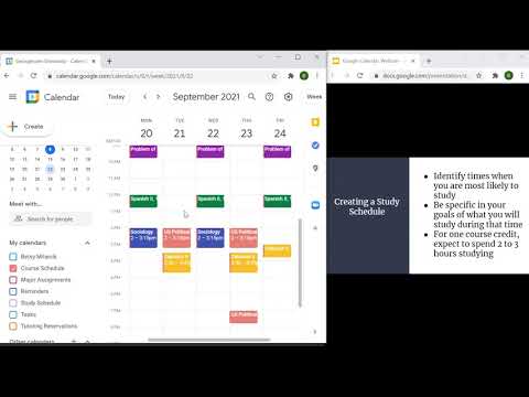 Georgetown Calendar