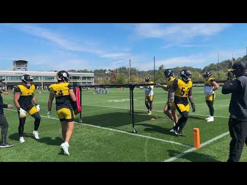 First Look at New Linebacker Ja'Whaun Bentley | Steelers Sights & Sounds