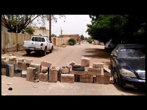 Barricades block some side streets of Sudan’s Omdurman | AFP